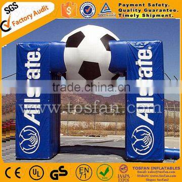 Low price inflatable soccer arches for commercial F5033