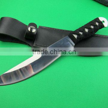 Mirror Surface With Black Belt Handle Small Knife Pocket Knife Outdoor Tools UDTEK01313