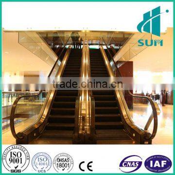 30 or 35 degree step width 600/800/1000 automatic indoor escalator