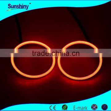 Red High Temperature COB LED Car Angel Eyes Halo Ring 100mm