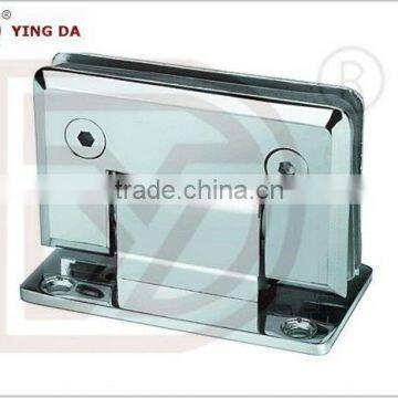 Zinc Alloy or Ss304,ss201 Bathroom Door Hinge to Clamp Glass Door