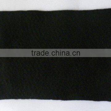 Black Short Fiber Needle Punched Nonwoven Geotextile