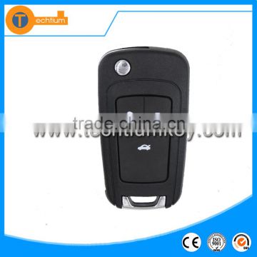 abs 3 Button remote key with 433mhz ID46 Chip with logo chip groove for Chevrolet Camaro Cruze Equinox Malibu Sonic Spark Volt