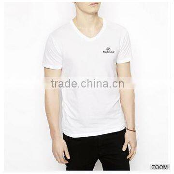 High Quality Men's V-Neck Cotton T-shirt