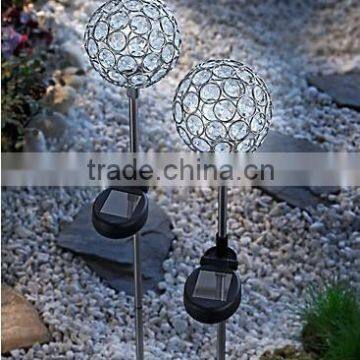 Solar Crystal Stake Ball