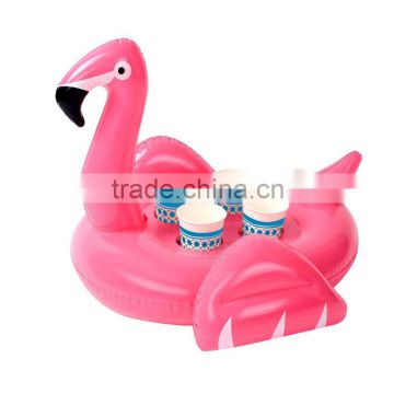 Promotional inflatable cup holder inflatable cooler float drink holder