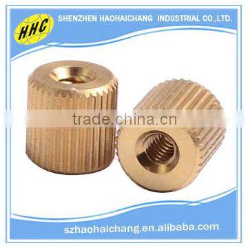 China hardware manufacturer cylindrical hollow brass sleeve bolt