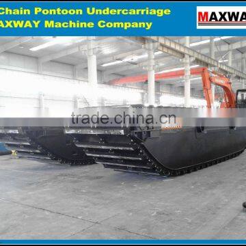 4x4 Full Drive ( 4WD ) Wetland Excavator Equipped, CE , EPA , SGS, ISO , Model: MAX220SD-4 photo-5