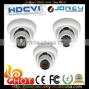 Perfact Night Vision 2.0Megapixel 1080P Plastic IR Dome HDCVI Camera with UTC manu