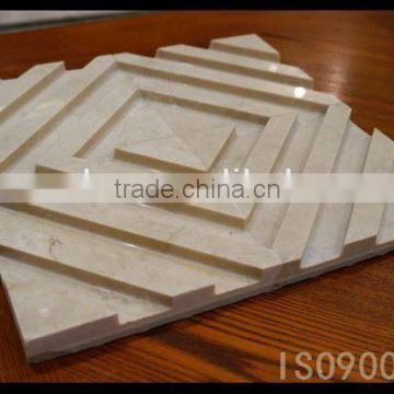 Yunfu factory natural stone marble toilet for villa