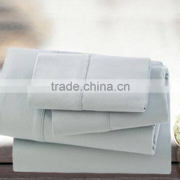 Plant Dyeing 100% Antibacterial Bamboo Bed Sheet Set photo-4