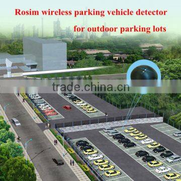 Smart wireless car parking lot sensor for parking guidance system