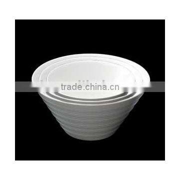 melamine soup bowl set, 6",7",8"