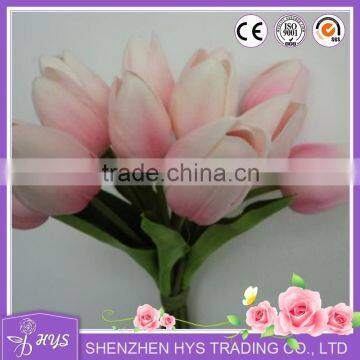 PU Mini Tulip Artificial Flowers for Wedding Decoration Party decor