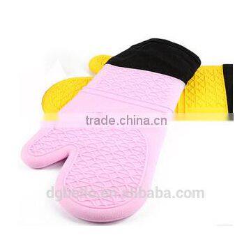 New Design Food Grade Approved Multifuctional Silicone and Cotton Gloves for Oven