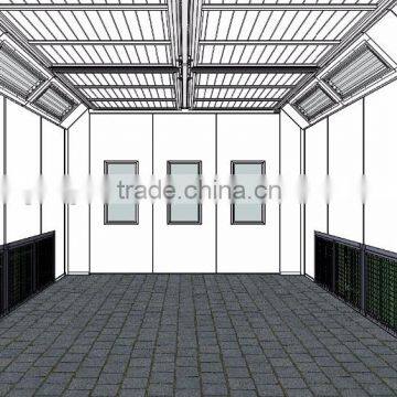 JF portable cabins for sale used auto body equipment spray booth fan exhaust