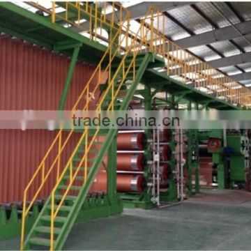 High Quality Fiber cord fabric add tension calendering machine line for rubber coating of fiber cord fabric