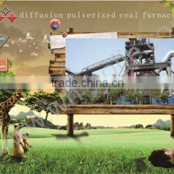 diffusion type blast furnace heating system