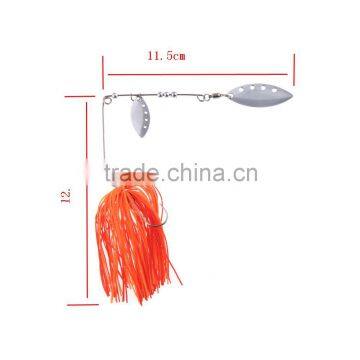 17g Fishing Lure Spinnerbait Fresh Water Shallow Water Bass Walleye Crappie Minnow Fishing Tackle With Jig Hook photo-2