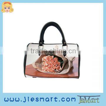 barrel style bag flower photo printing sublimation bag