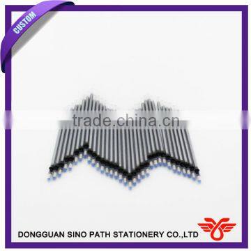 Water erasable silver refill pen, gel ink pen for leather industry
