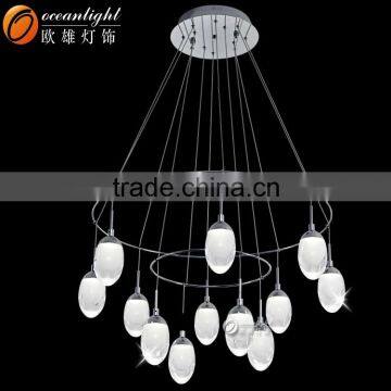 modern chandelier crystal chandelier,acrylic beaded light chandelier OM88208-8+4