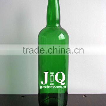 1000ml classic green glass wine bottle