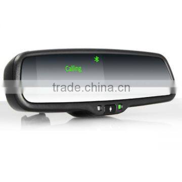 4.3 inch Interior Car Rear View Mirror with hands free kit Bluetooth camera, 4.3" rearview mirror