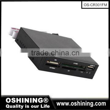 Cheapest All-In-1 3.5-Inch Internal Flash Media Card Reader/writer With USB Port. Supports CF, XD, SD, MMC, MS, M2, TF
