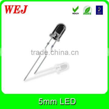 0.2W 1.6-1.8v 850nm ir 5mm Round Through Hole Dip Led