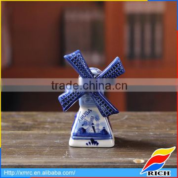 promotional cheap custom windmill delft building model souvenir