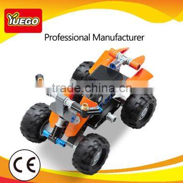Kid Puzzle Plastic Building Blocks Educational Toy X-Mountain ATV