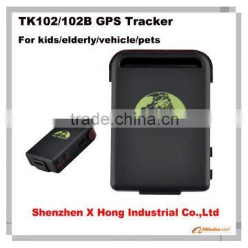 Real-Time Car Person GPS Tracker Car Vehicle GSM GPRS System Spy Device TK102B software gps tracker tk102B micro gps car tracker