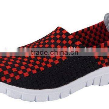 2014 hot sale shoes slip-on sneakers breathable shoes,hand weave casual shoes