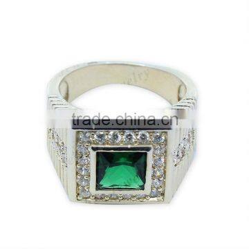 Men Ring Silver 925 Men Ring Rhodium Platting photo-2