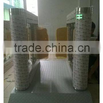 CE passed security swing gate fingerprint access control swing barrier turnstile for club