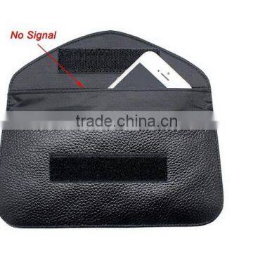 Custom new design anti-radiation rfid pouch case for cell phones