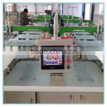 Automatic Oval Type Screen Printing Machine for 12 printing heads