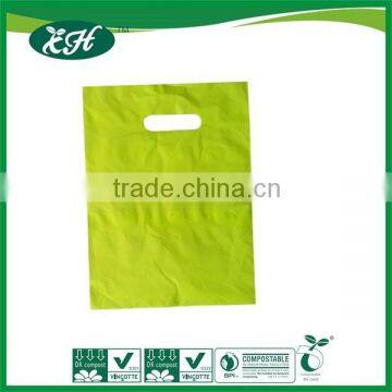 manufacturing custom plastic high quality die cut gift bag hdpe