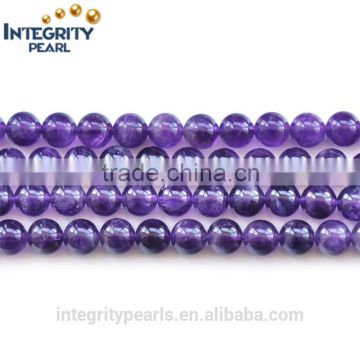 4mm 6mm 8mm 10mm 12mm wholesale price good quality natural amethyst gemstone