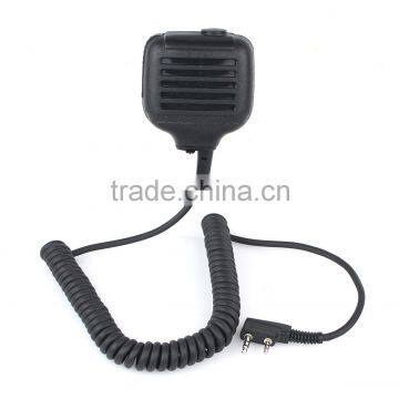 Black 2 Pin KMC-17 PTT Speaker MIC