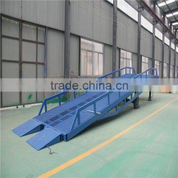 CE Portable Mobile Hydraulic Container Dock Loading Ramp