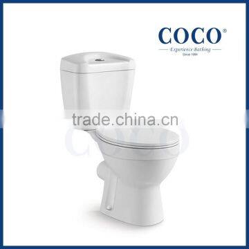 COCO 8001 Good Quality Ceramic Washdown Two Piece wc Toilet Size