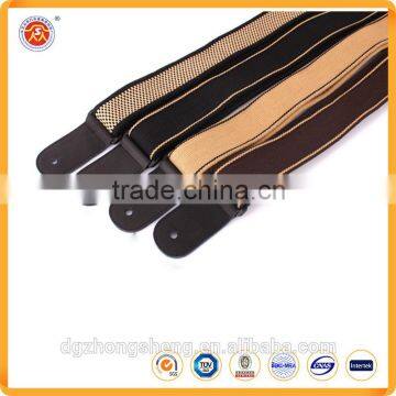 Contact Supplier Chat Now! Affordable And Durable Nylon + Leather Guitar Strap Belt Accessory Many Colors photo-3