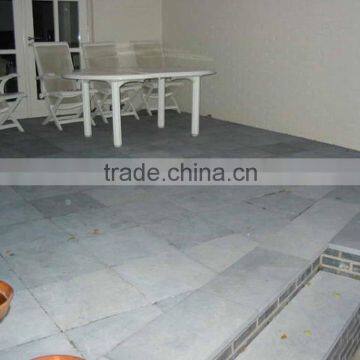 Vietnam natural Tumbled blue stone 30x30x2.5cm limestone old looking wall cladding stone