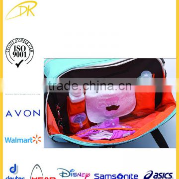 2015 hot sale fashion mommy baby changing bag, mummy bag