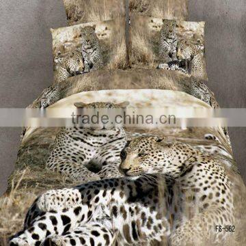 high quality and low price 3D reactive printed bedding set from nantong city