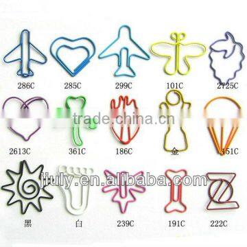 2014 Colorful Music coated fancy creative shape paper clips