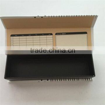 Eco-friendly Clear Customizable Wholesale Paper Unbranded Pencil Case With Magnet Closure for School photo-4