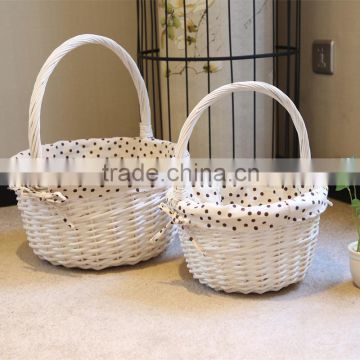 beautiful wicker garden decoration